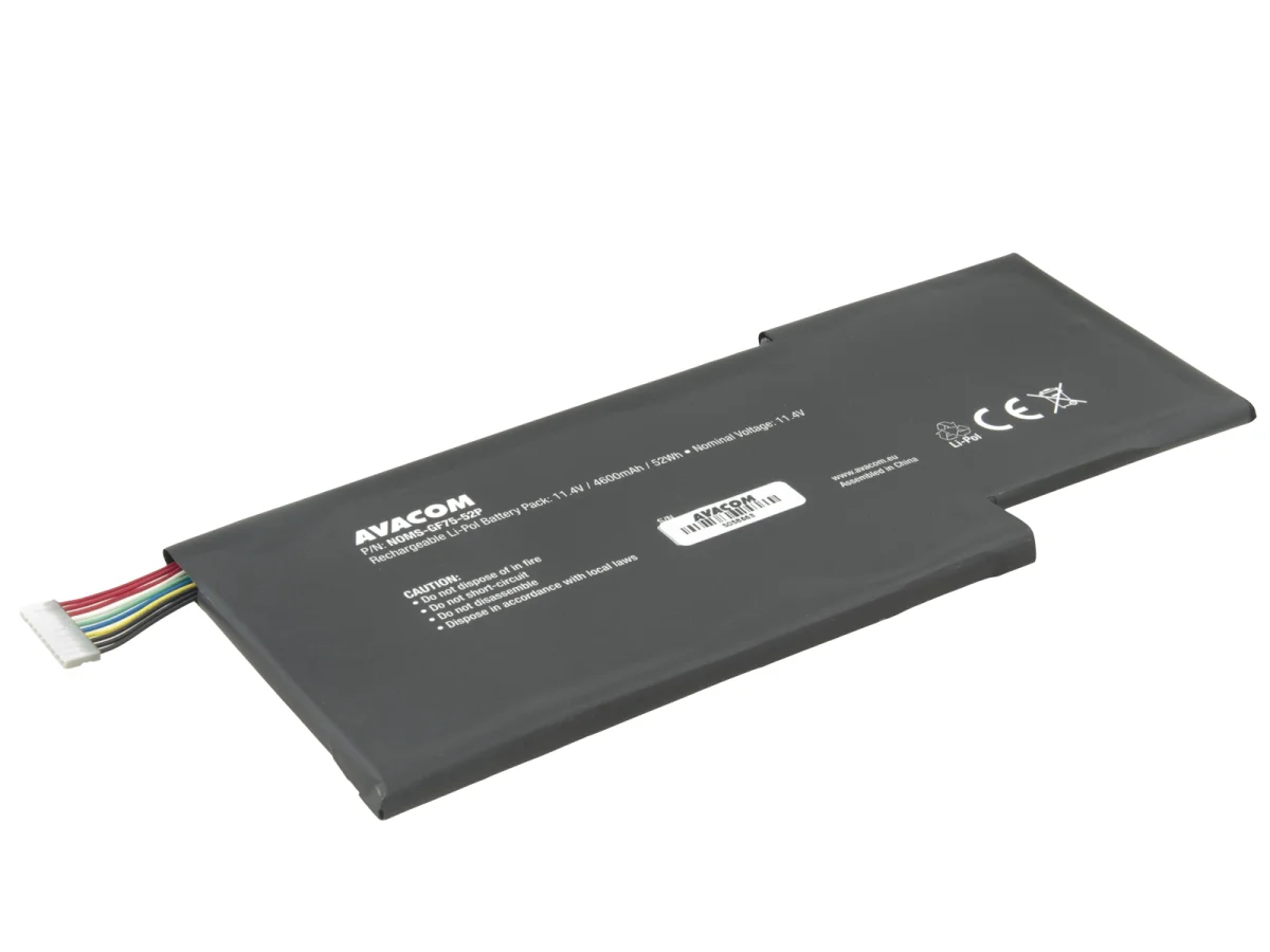 Baterie MSI GF63, GF75 11,4V 4600mAh 52Wh (AVACOM)
