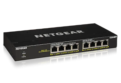 NETGEAR 8PT GE UNMANAGED SWCH W/POE/POE+
