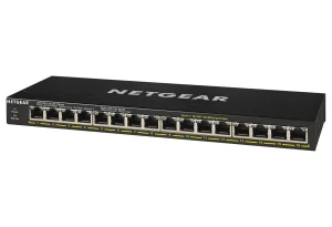 NETGEAR 16PT GE UNMANAGED SWCH HI-PWR POE+
