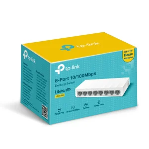 TP-Link LS1008 8portový switch 10/100 Mbps - obrázek 2