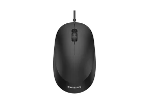 Philips SPK7207B/Kancelářská/Optická/1 600 DPI/Drátová USB/Černá - obrázek 2