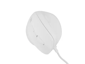 Vertikální myš Natec CRAKE 2 PRO/Vertikální/Optická/Pro praváky/12 400 DPI/Drátové USB-A/Bílá - obrázek 8