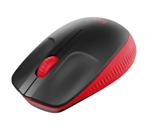 Logitech M190/Kancelářská/Optická/1 000 DPI/Bezdrátová USB/Černá-červená - obrázek 2