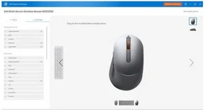 Dell  MS5320W/Kancelářská/Optická/Pro praváky/1 600 DPI/Bezdrátová USB/Černá - obrázek 5