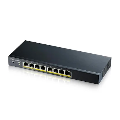ZYXEL GS1900-8HP v3, 8-portový GbE PoE switch
