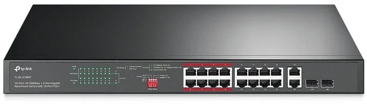 TP-Link TL-SL1218MP v.2 16xFE+2xGb switch