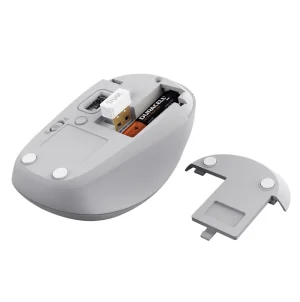 TRUST Yvi+ Multi-Device/Kancelářská/Optická/1 600 DPI/USB+BT/Bílá - obrázek 3