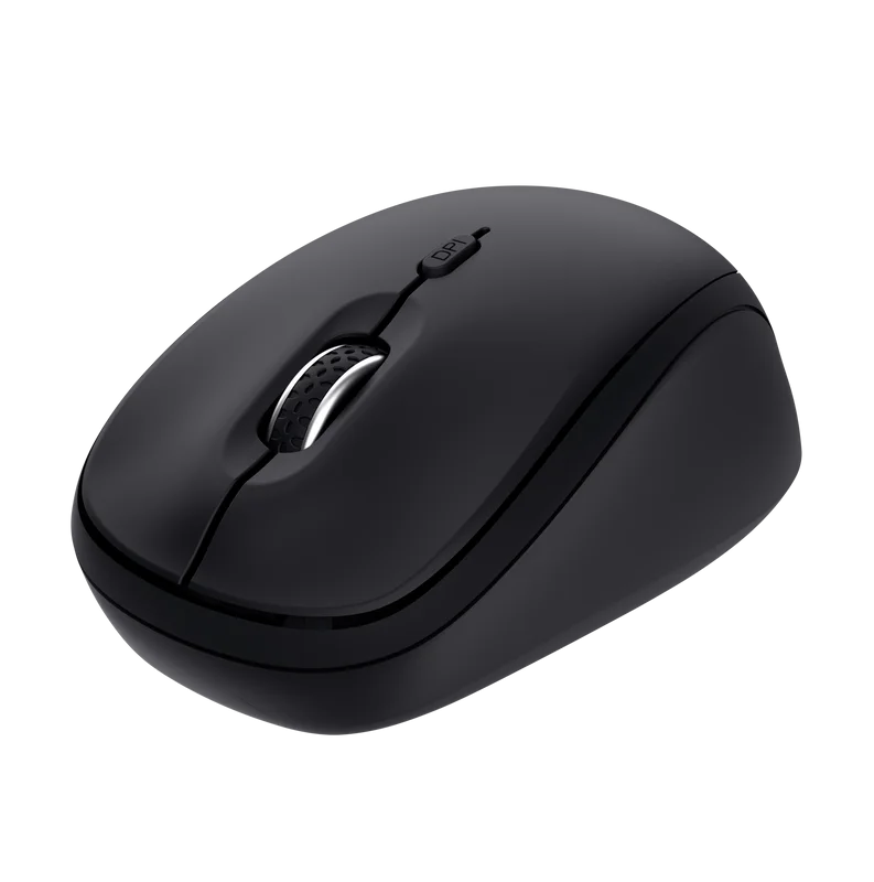 TRUST YVI+ MULTI-DEVICE WIRELESS MOUSE BLACK