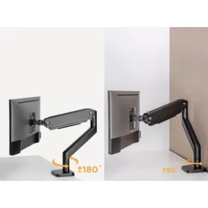 Držák monitoru Brateck LDT60-C012 jedno rameno mechanická pružina Heavy Duty - obrázek 6