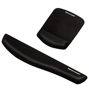 Podložka pod myš a zápěstí Fellowes PlushTouch černá - obrázek 2