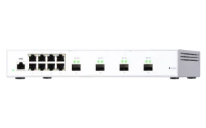 QNAP QSW-M408S switch, 8x Gigabit + 4x 10G SFP+ - obrázek 2