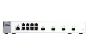 QNAP QSW-M408S switch, 8x Gigabit + 4x 10G SFP+ - obrázek 3