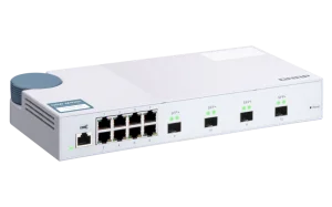 QNAP QSW-M408S switch, 8x Gigabit + 4x 10G SFP+ - obrázek 4