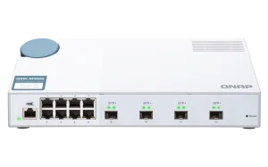 QNAP QSW-M408S switch, 8x Gigabit + 4x 10G SFP+ - obrázek 9