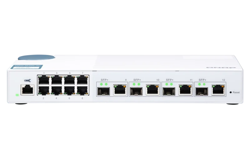 QNAP QSW-M408-4C switch 8x Gigabit + 4x 10G SFP+