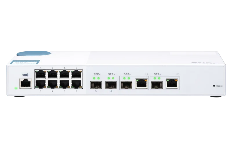 QNAP QSW-M408-2C switch 8x Gigabit, 4x 10G SFP+
