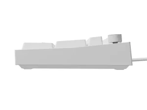 Herní mechanická klávesnice Genesis THOR 404/RGB/Gateron Yellow Pro/Drátové USB-A/US layout/Bílá - obrázek 7