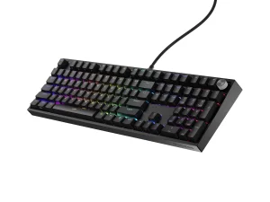 Herní mechanická klávesnice Genesis THOR 404/RGB/Gateron Yellow Pro/Drátové USB-A/US layout/Černá - obrázek 11
