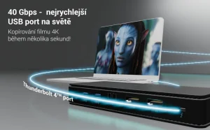 i-tec Thunderbolt 4 Dual Display dokovací stanice 92W - obrázek 4