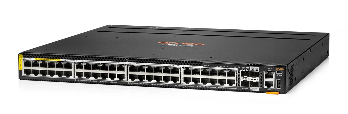 HPE ANW 6300L 48SR5 Switch L2 2Y