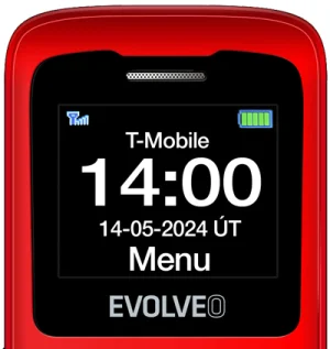 EVOLVEO EasyPhone ID, mobilní telefon pro seniory, červená - obrázek 12