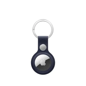 AirTag FineWoven Key Ring - Navy