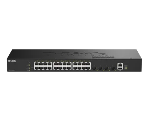 D-Link DGS-1530-28/E 24 Ports GE + 4 Ports 10G SFP+ Smart Managed Switch