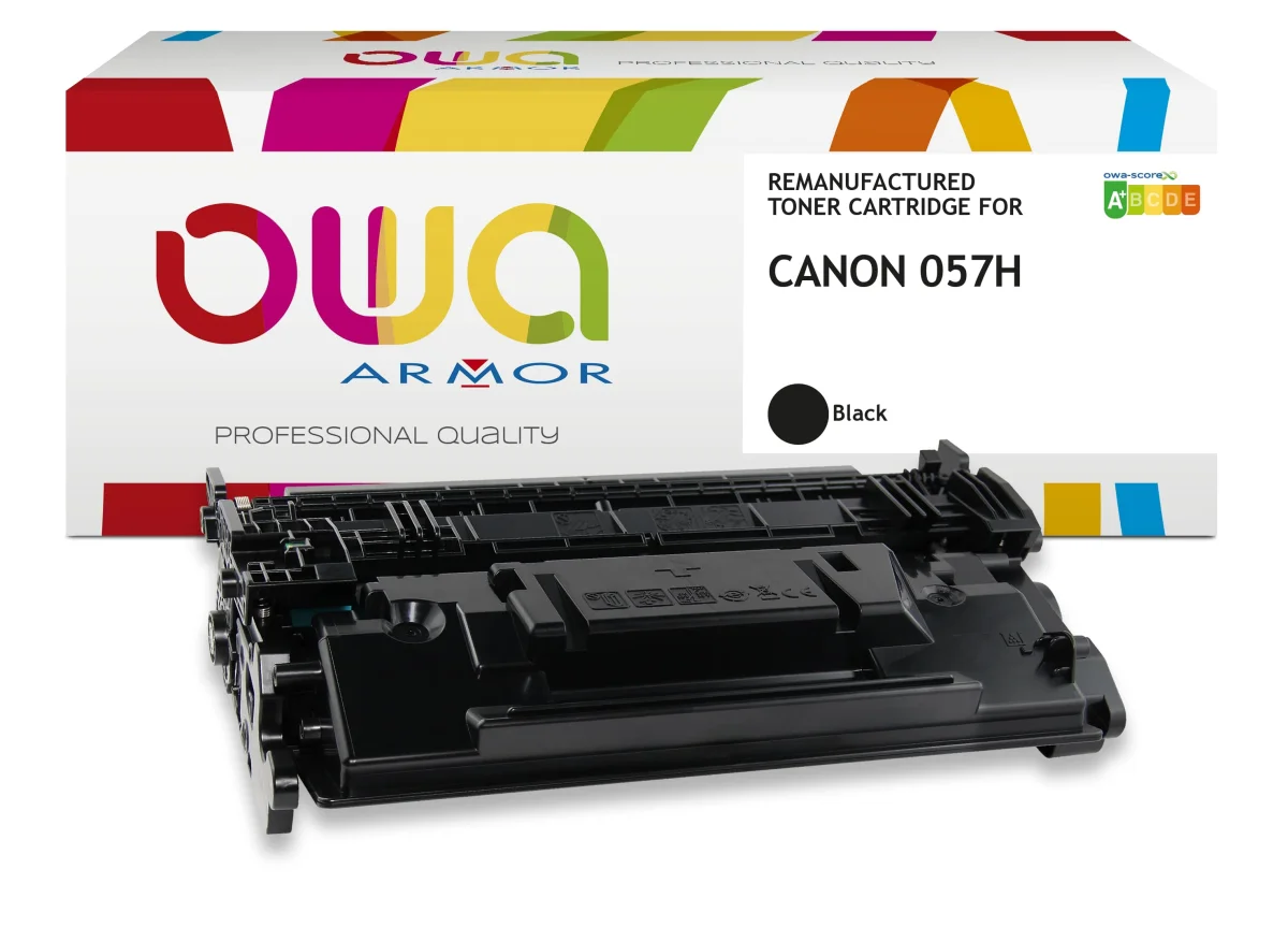 OWA Armor toner kompatibilní s CANON CRG 057H, 10000st.černá/black level managment