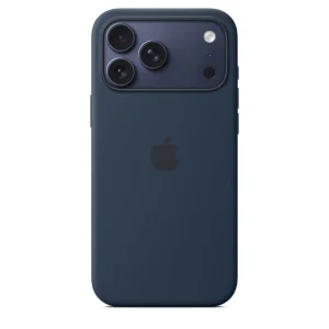 iPhone 17 Pro Max Silicone Case with MS–Midnight