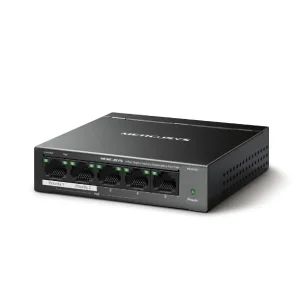 MERCUSYS MS105GP switch 5x Gb 4x PoE+ - obrázek 3
