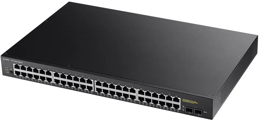 Zyxel GS1900-48HP v2, 48portový switch
