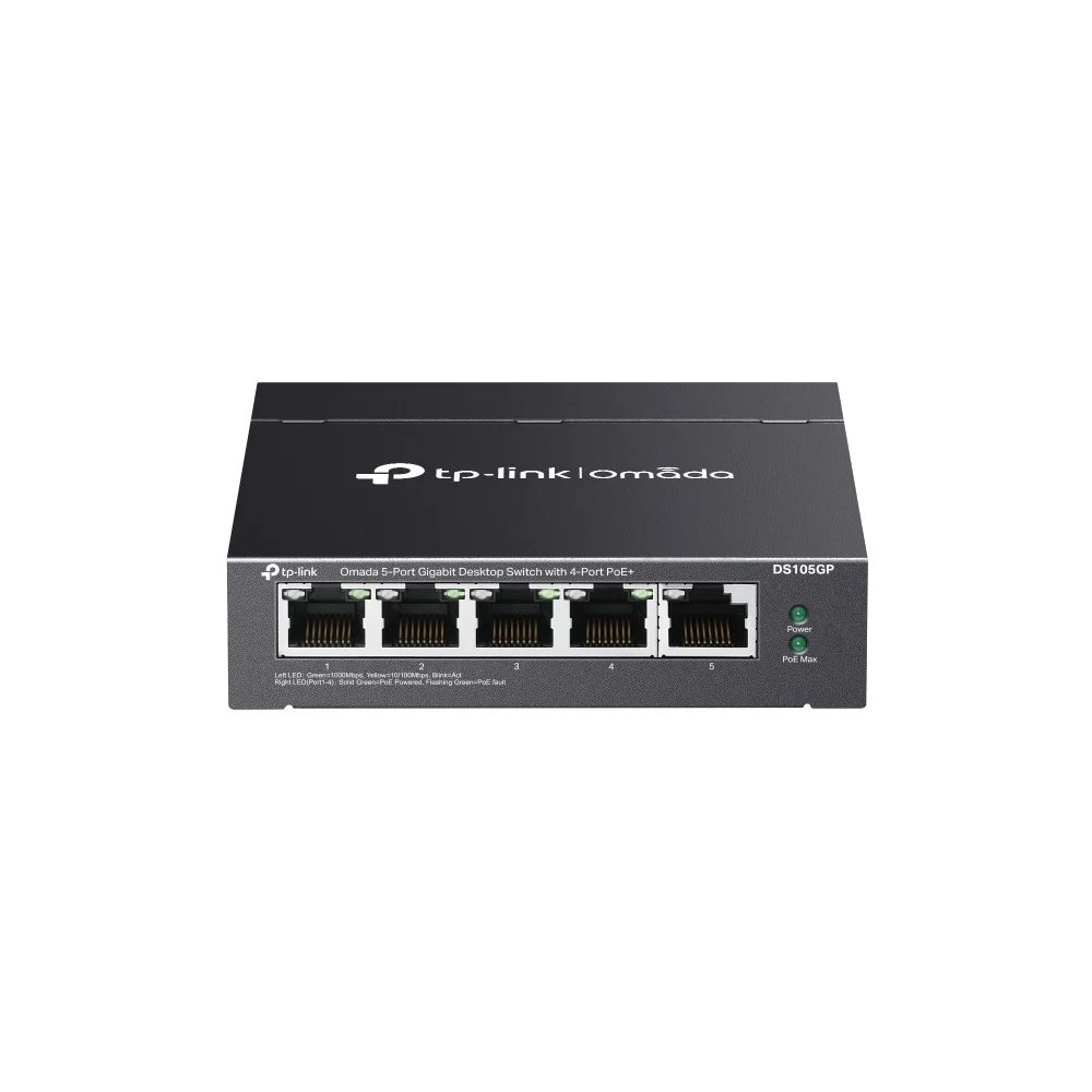 TP-Link Omada DS105GP 5G switch, 4× PoE+