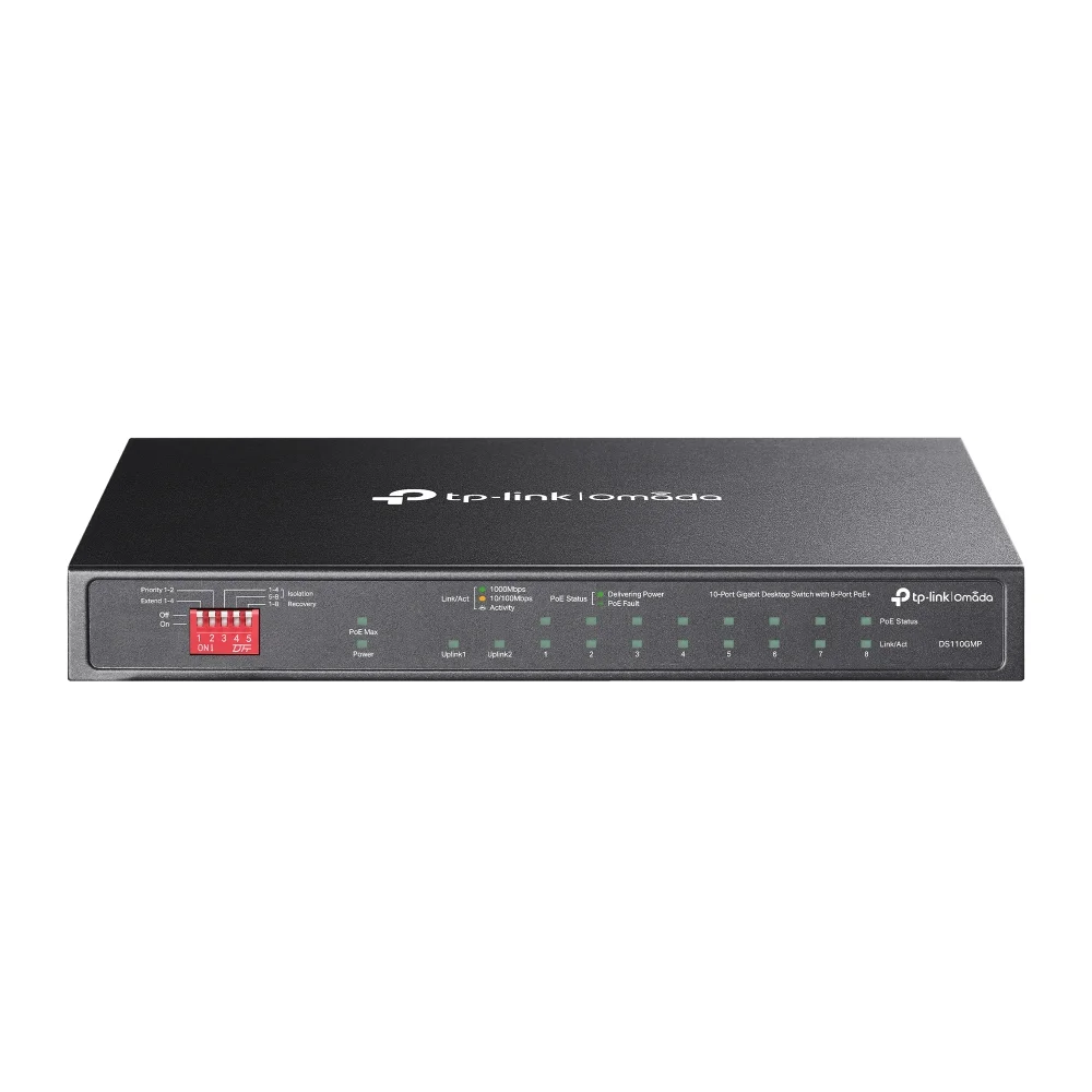TP-Link Omada DS110GMP 10G 8x PoE+ switch