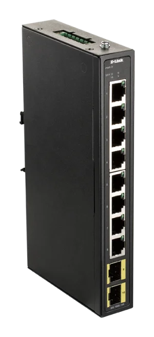 D-Link DIS-100G-10S průmyslový Gigabit switch
