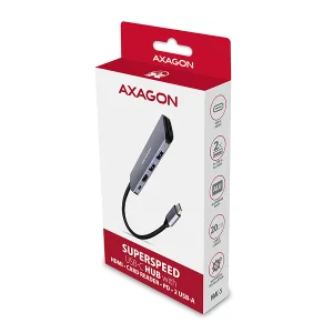 AXAGON HMC-5 USB 3.2 hub, HDMI, SD slot, PD 100W - obrázek 10