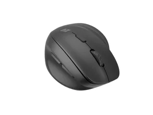 Natec CRAKE 2/Kancelářská/Optická/Pro leváky/2 400 DPI/USB+BT/Černá - obrázek 6