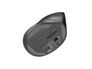 Natec CRAKE 2/Kancelářská/Optická/Pro praváky/2 400 DPI/USB+BT/Černá - obrázek 4