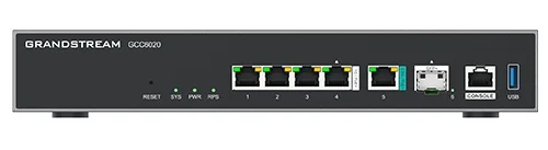 Grandstream GCC6020 - All-in-one router s NGFW, 10G switchem a IP PBX
