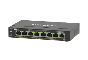 NETGEAR 8portový switch s vysokovýkonným PoE+