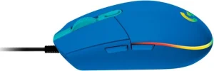 Logitech G102 Lightsync/Herní/Optická/8 000 DPI/Drátová USB/Modrá - obrázek 4