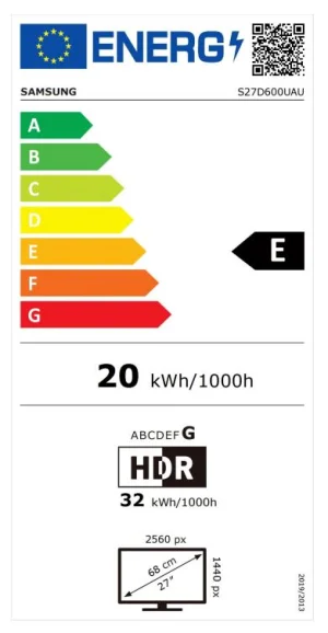 Samsung ViewFinity S6/S60UD/27"/IPS/QHD/100Hz/5ms/Černá/3R - obrázek 4