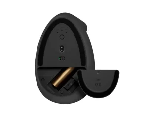 Logitech Lift/Vertikální/Optická/Pro praváky/4 000 DPI/USB+BT/Grafitová - obrázek 4