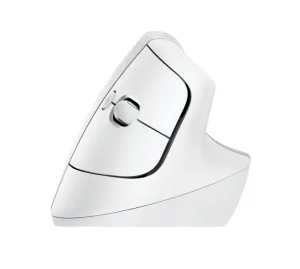 Logitech Lift/Vertikální/Optická/Pro praváky/4 000 DPI/USB+BT/Světle šedá - obrázek 4