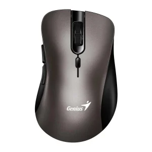 Genius Ergo 8100S/Ergonomická/Optická/Pro praváky/1 600 DPI/Bezdrátová USB/Champagne Titanium - obrázek 2