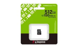 Kingston Canvas Select Plus/Micro SDXC/512GB/UHS-I U3 / Class 10 - obrázek 2