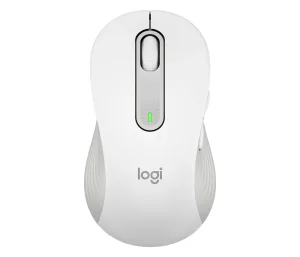 Logitech M650L/Kancelářská/Laserová/Pro leváky/Bezdrátová USB + Bluetooth/Bílá