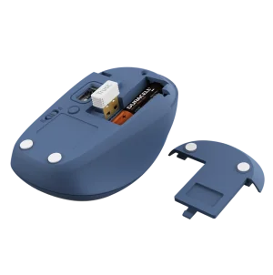 TRUST YVI+ MULTI-DEVICE WIRELESS MOUSE BLUE - obrázek 2