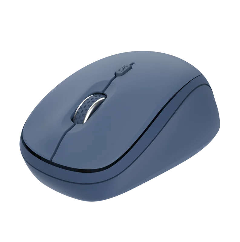 TRUST YVI+ MULTI-DEVICE WIRELESS MOUSE BLUE