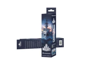 Herní podložka pod myš Genesis CARBON 500 WORLD of WARSHIPS, M 30x25cm - obrázek 7