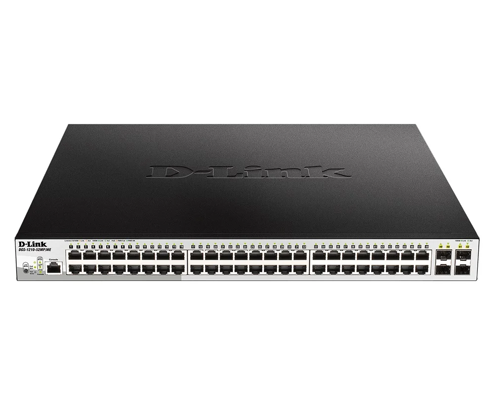 D-Link DGS-1210-52MP 48x 1G PoE + 4x SFP